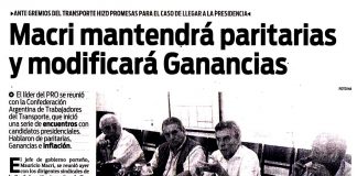 Macri mantendrá paritarias y modificará Ganancias