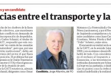 Coincidencias entre el transporte y la izquierda