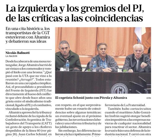 La izquierda y los gremios del PJ, de las críticas a las coincidencias