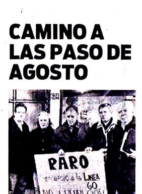 Camino a las PASO de Agosto