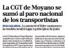 La CGT de Moyano se sumó al paro nacional de transportistas