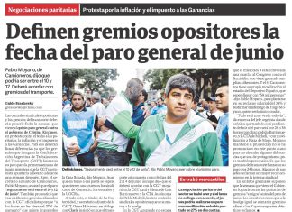 Definen gremios opositores la fecha del paro general de junio