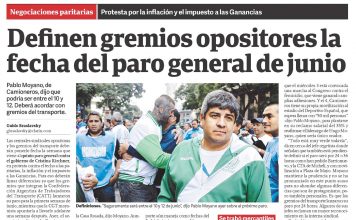 Definen gremios opositores la fecha del paro general de junio