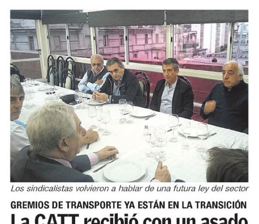 La CATT recibió con un asado a Urribarri y Cuartango