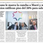 Moyano le marca la cancha a Macri