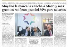 Moyano le marca la cancha a Macri