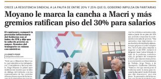 Moyano le marca la cancha a Macri