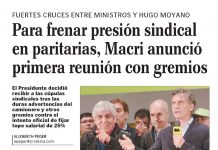 Para frenar presión sindical en paritarias, Macri anunció primera reunión con gremios