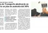 Sindicatos de Transporte plantearán en la paritaria un piso de aumento del 30%