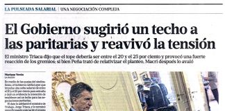 El Gobierno sugirió un techo a las paritarias y reavivó la tensión