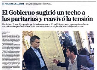 El Gobierno sugirió un techo a las paritarias y reavivó la tensión