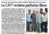 La CATT reclama paritarias libres