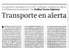 Transporte en alerta