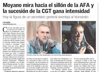Moyano mira hacia el sillón de la AFA y la sucesion de la CGT gana intensidad
