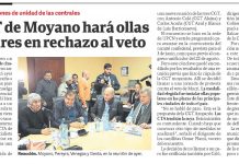 La CGT de Moyano hará ollas populares en rechazo al paro