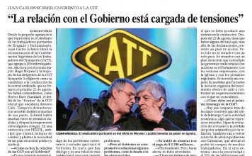 «La relación con el Gobierno está cargada de tensiones»