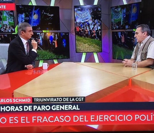 Juan Carlos Schmid, en TN con Nelson Castro, sobre el paro nacional del 6 de abril
