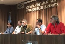 Los gremios del Transporte anunciamos la adhesión al paro de la CGT