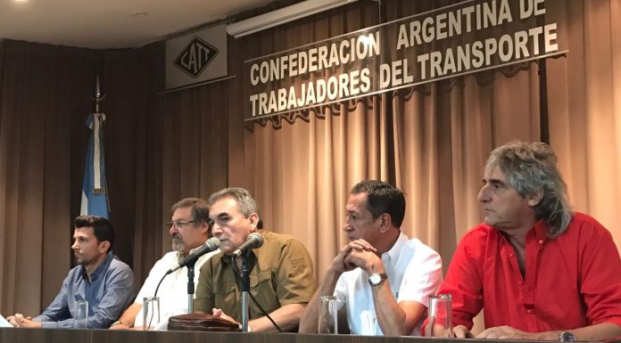 Los gremios del Transporte anunciamos la adhesión al paro de la CGT