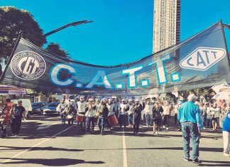La CATT aprobó una movilización de protesta