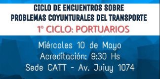 Juventud CATT presenta el «Ciclo de Encuentros sobre Problemáticas del Transporte»