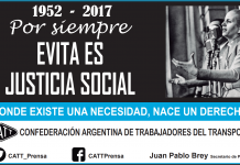 «Evita es Justicia Social», por Juan Pablo Brey