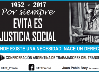 «Evita es Justicia Social», por Juan Pablo Brey