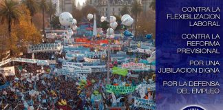 Movilización a Plaza de Mayo del 22/8