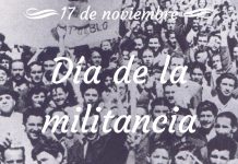 17 de noviembre: Celebramos el Día de la Militancia