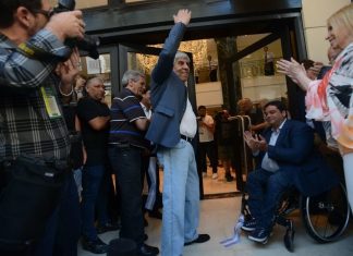 Camioneros inauguró su nuevo sanatorio con la palabra de Hugo Moyano