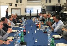 Reunión de gremios del transporte en La Fraternidad