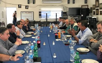 Reunión de gremios del transporte en La Fraternidad