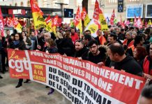 La CATT se solidariza con huelga de trabajadores franceses