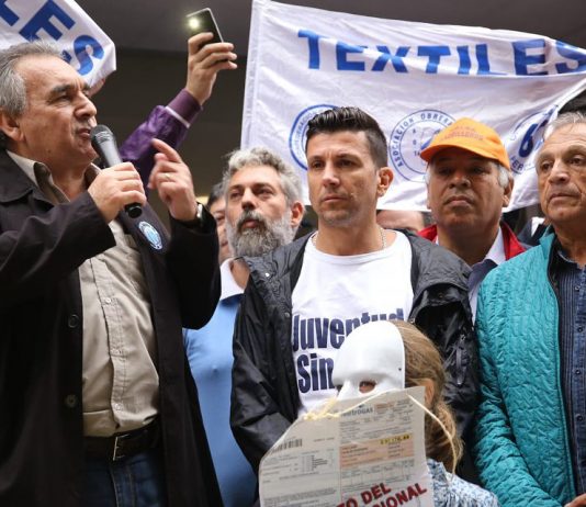 La CATT marchó con la CGT y Juventud Sindical contra el “Maldito Tarifazo”