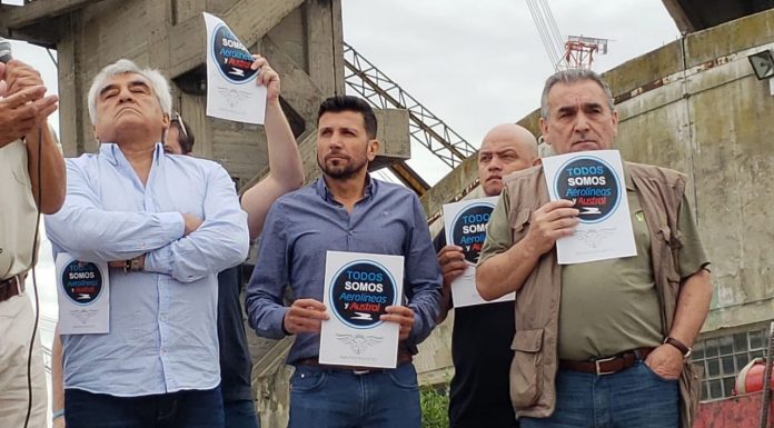 La CATT ratificó su apoyo a los gremios del sector aeronáutico