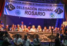 Por medio de un plenario desarrollado en Rosario, la CATT concretó la normalización de la Delegación Regional