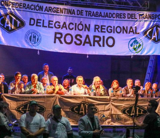 Por medio de un plenario desarrollado en Rosario, la CATT concretó la normalización de la Delegación Regional