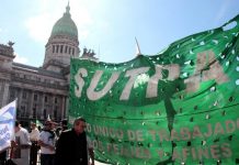 La CATT repudia el intento del gobierno bonaerense por quitarle la personería gremial al SUTPA