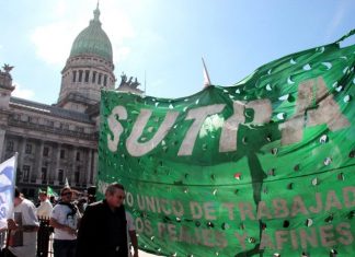 La CATT repudia el intento del gobierno bonaerense por quitarle la personería gremial al SUTPA