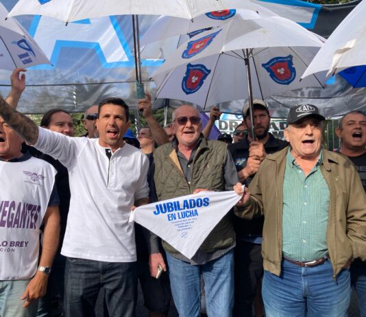 La CATT estará presente hoy en la marcha en apoyo a los jubilados